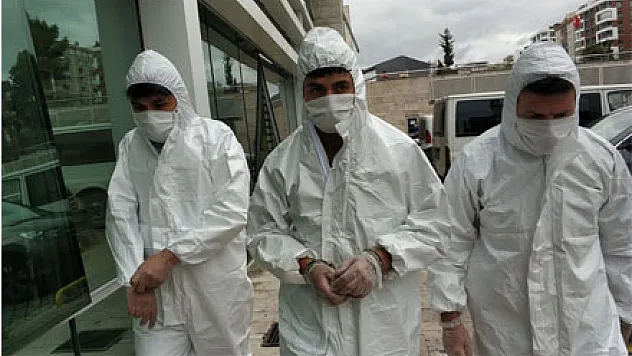 Korona virüs testi pozitif çıkan bıçakla yaralama zanlısı tutuklandı