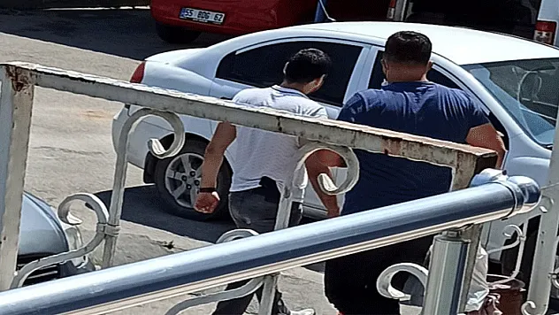 Cami avlusunda bıçaklama olayının şüphelisi yakalandı