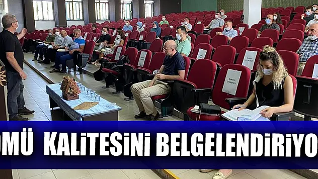 OMÜ örnek çalışmalarla kalitesini belgelendiriyor