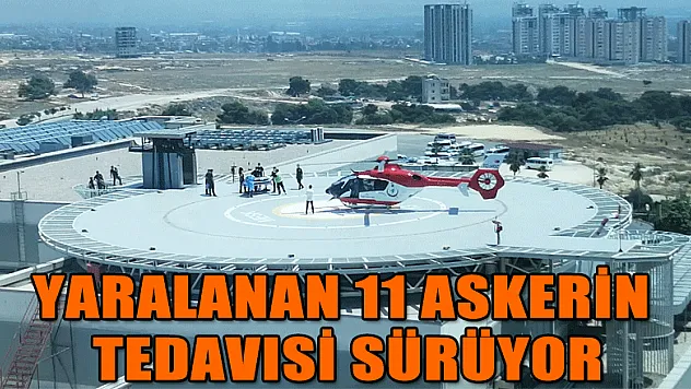 Mersin'deki otobüs kazasında yaralanan 11 askerin tedavisi sürüyor