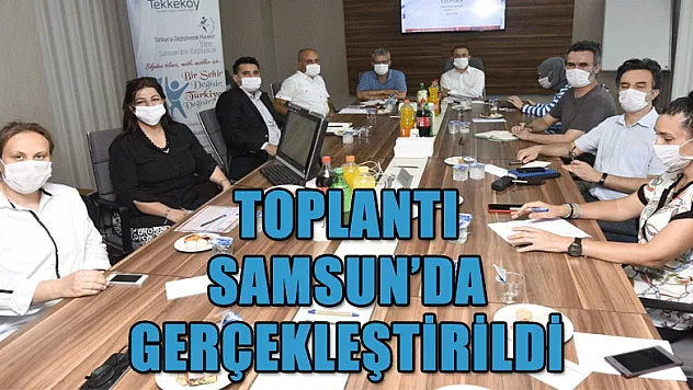 'EduHack: Hacking Education Projesi' toplantısı Samsun'da yapıldı