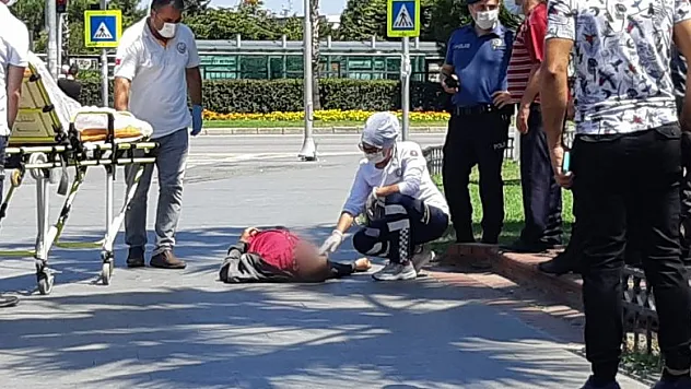 Alkol komasına giren şahıs hastaneye kaldırıldı 