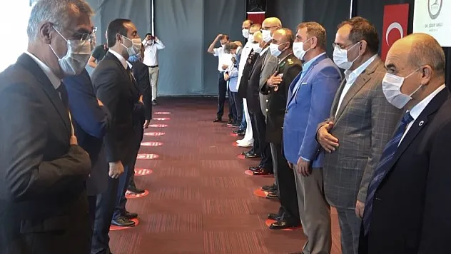 Samsun protokolü bayramlaştı  