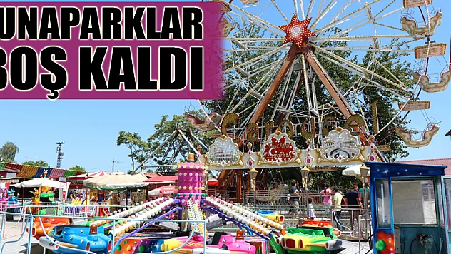 Lunaparklar bu bayram boş kaldı