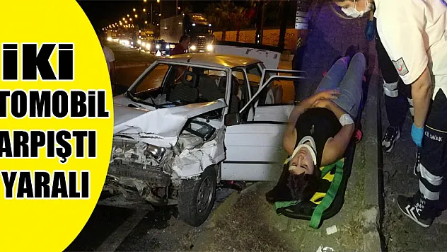 Samsun'da iki otomobil çarpıştı: 7 yaralı