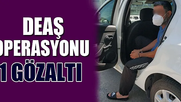 Samsun'da DEAŞ operasyonu: 1 gözaltı
