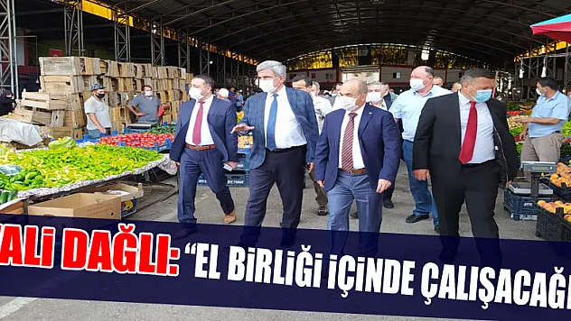 Vali Dağlı: 'Sorunların üstesinden gelmek için el birliği içinde çalışacağız'