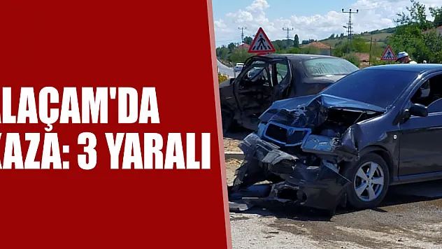 Alaçam'da kaza: 3 yaralı