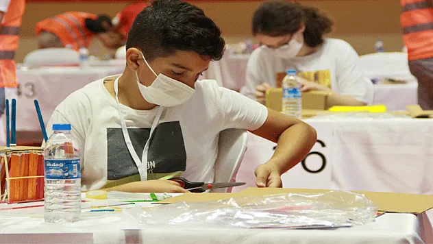 Geleceğin yıldızları sınavda ter döktüler