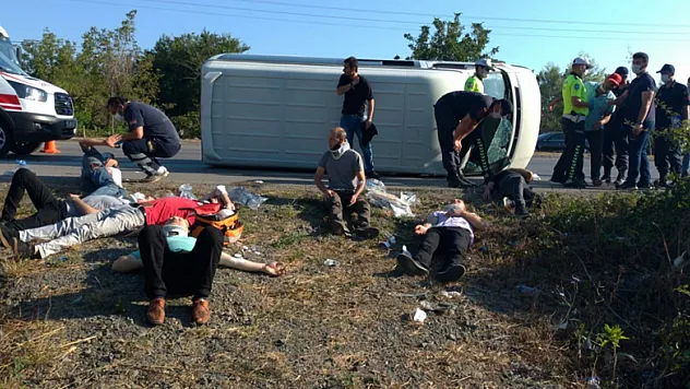 Samsun'daki kazada yaralı sayısı 16'ya çıktı