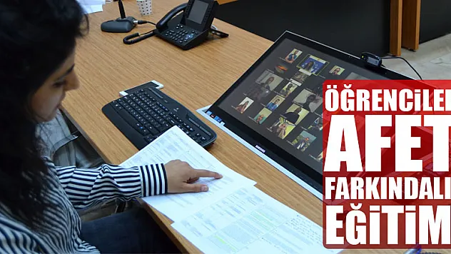 Öğrencilere Afet Farkındalık Eğitimi