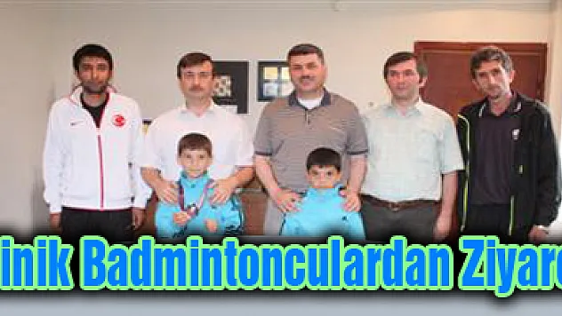 Minik Badmintonculardan Ziyaret