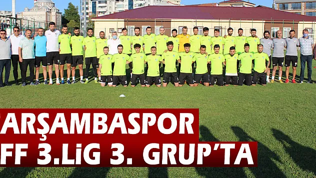 Çarşambaspor TFF 3.Lig 3. Grup'ta