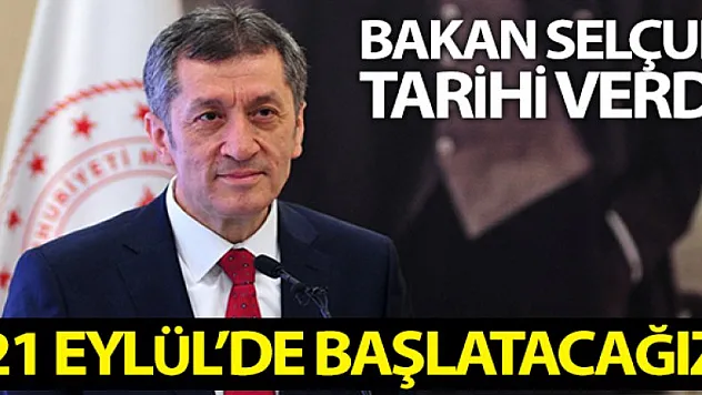 Bakan Selçuk'tan önemli açıklamalar