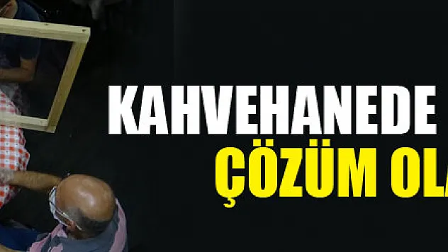 Samsun'da kahvehanede oyun yasağına çözüm olacak proje