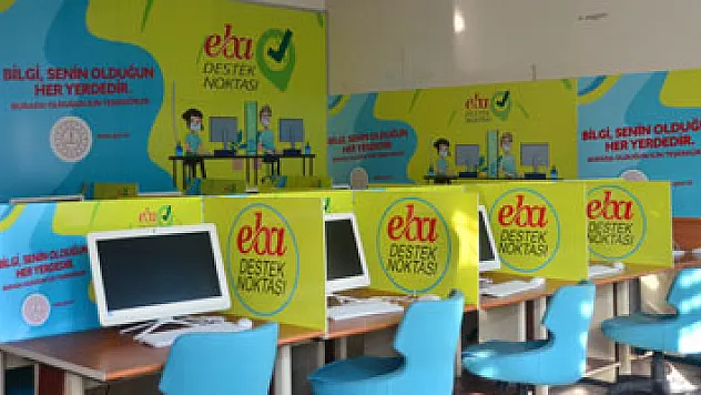 Terme'de 44 ayrı 'EBA destek noktası' faaliyette