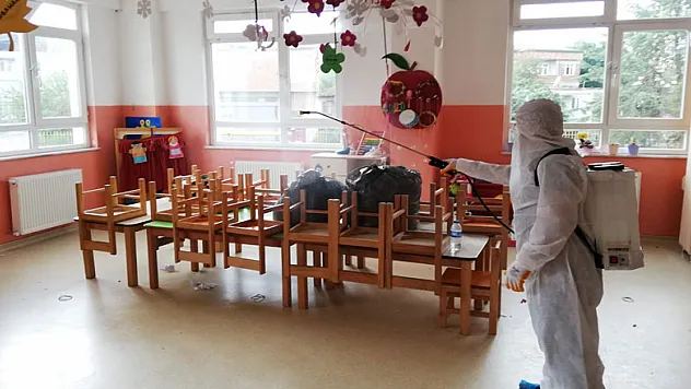 Terme'de yüz yüze eğitim hazırlığı