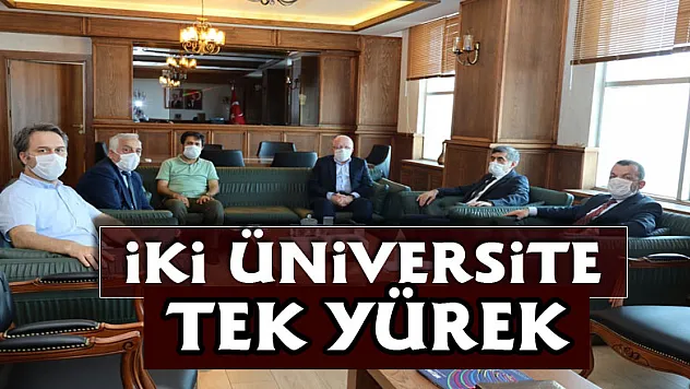 İki üniversite tek yürek