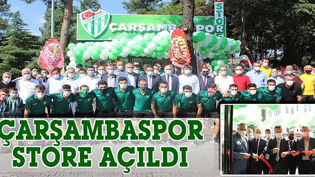  ÇARŞAMBASPOR STORE AÇILDI