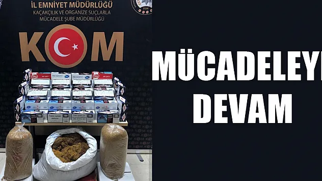 Samsun'da kaçakçılıkla mücadeleye devam