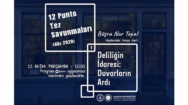 DÜSAM '12 Punto Tez Savunmaları' başlıyor