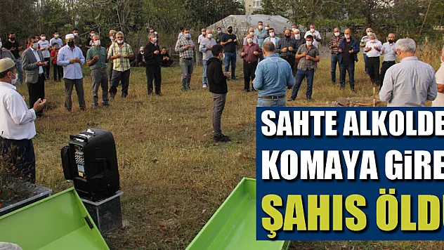 Samsun'da sahte alkolden komaya giren şahıs öldü