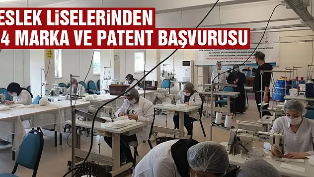 Samsun'da meslek liselerinden 134 marka ve patent başvurusu