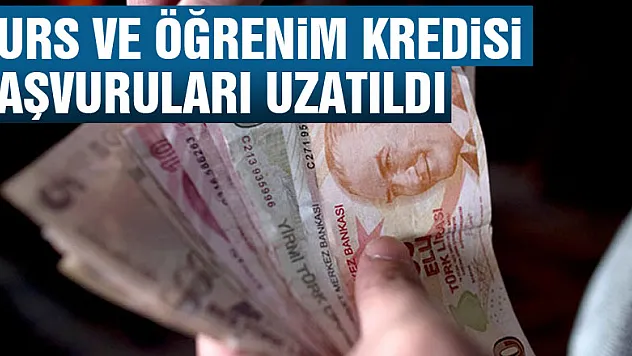 Burs ve öğrenim kredisi başvuruları uzatıldı