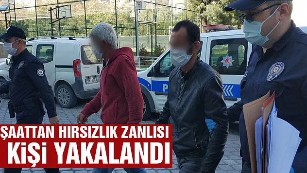 İnşaattan hırsızlık zanlısı 2 kişi yakalandı
