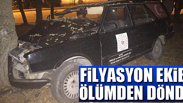 Samsun'da filyasyon ekibi ölümden döndü: 3 yaralı