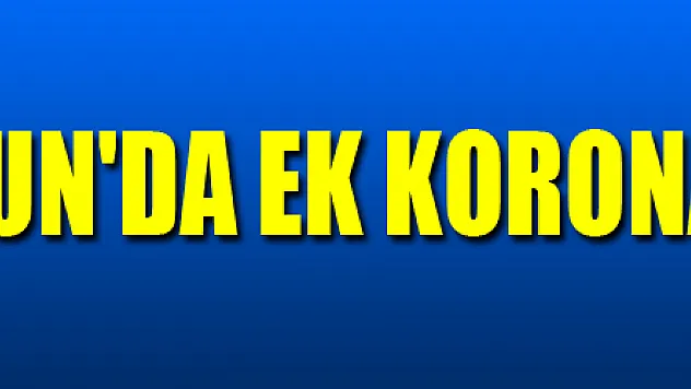 Samsun'da ek korona tedbirleri