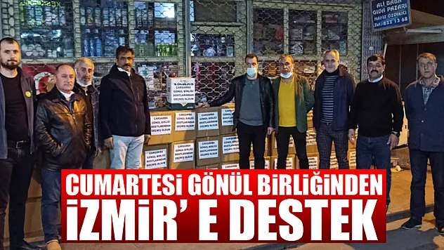 İZMİR'E DESTEK