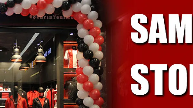 CityMall AVM'de Samsunspor Store açıldı
