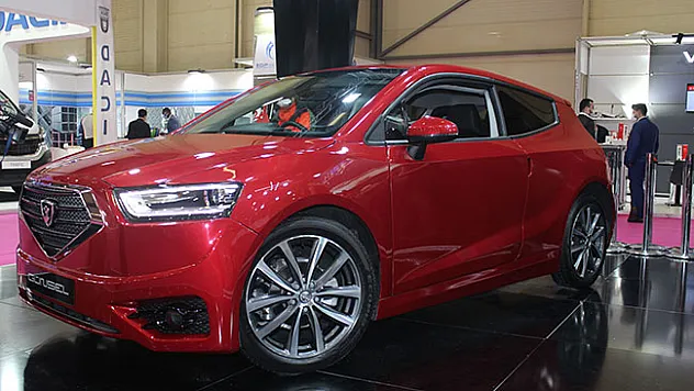 Yavru vatanın milli arabası Günsel ana vatanda