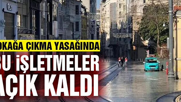 Samsun'da bakkal, büfe, manav, kasap ve kuruyemişçilere istisna tanındı