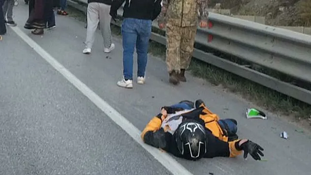 Samsun'da motosiklet kazası: 2 yaralı