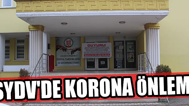 SYDV'de Korona Önlemi