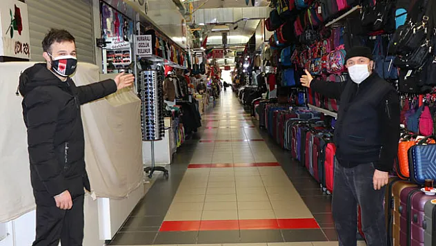 Yabancılar Çarşısı esnafının umudu vatandaş