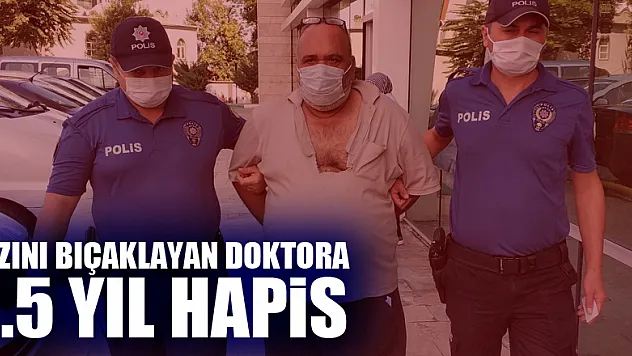 Kızını bıçaklayan Iraklı doktora 1.5 yıl hapis