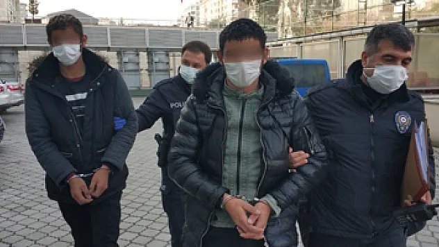 Telekom'un 1050 metrelik kabloları çalan 2 kişi yakalandı