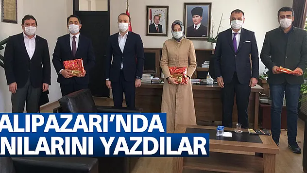 SALIPAZARI'NDA ANILARINI YAZDILAR