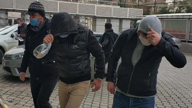 Samsun'da uyuşturucudan 4 kişi adliyede