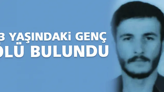 23 yaşındaki genç aracının içinde kafasından vurulmuş halde bulundu