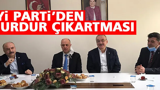 İYİ PARTİ'DEN BURDUR ÇIKARTMASI