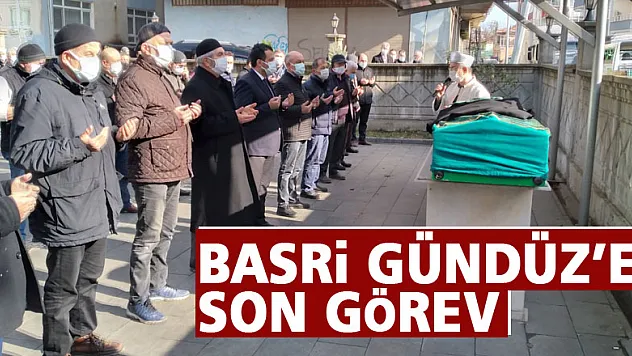Basri Gündüz'e son görev