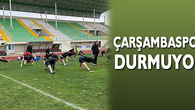 Çarşambaspor Durmuyor