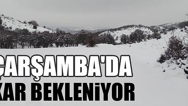 Çarşamba'da Kar Bekleniyor