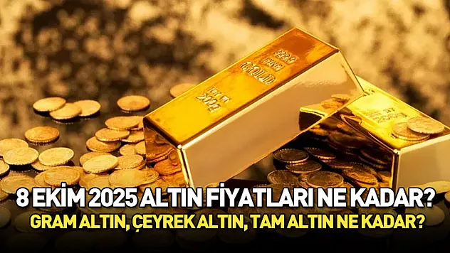 8 Ekim 2025 Altın Fiyatları Ne kadar? Gram Altın 5.400 TL'yi Aştı!