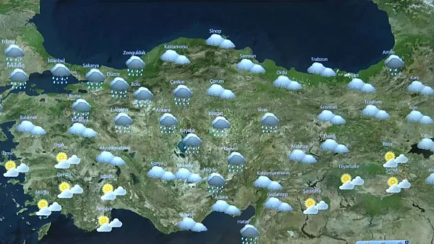 8 Şubat 2026'da Samsun'da hava durumu