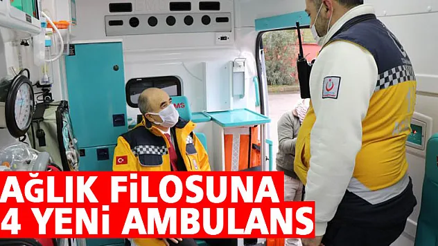 Samsun'un sağlık filosuna 14 yeni ambulans